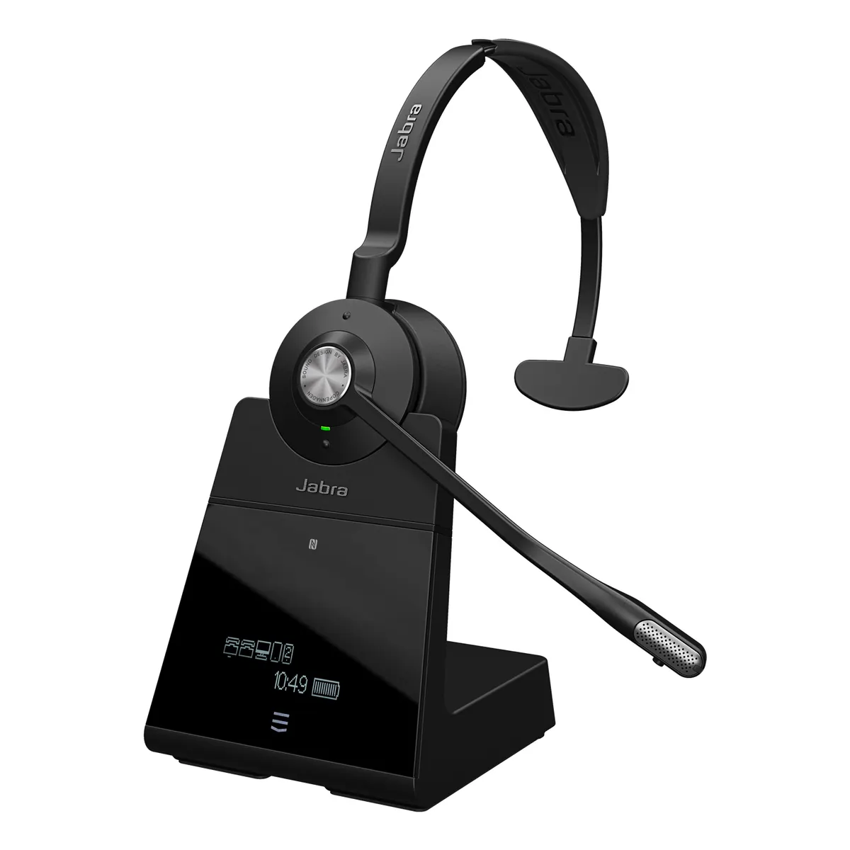 Jabra 9656-583-111 Engage 75 SE Mono DECT fejhallgató 150 m 13 óra beszélgetés öt eszközhöz csatlakoztatható #1