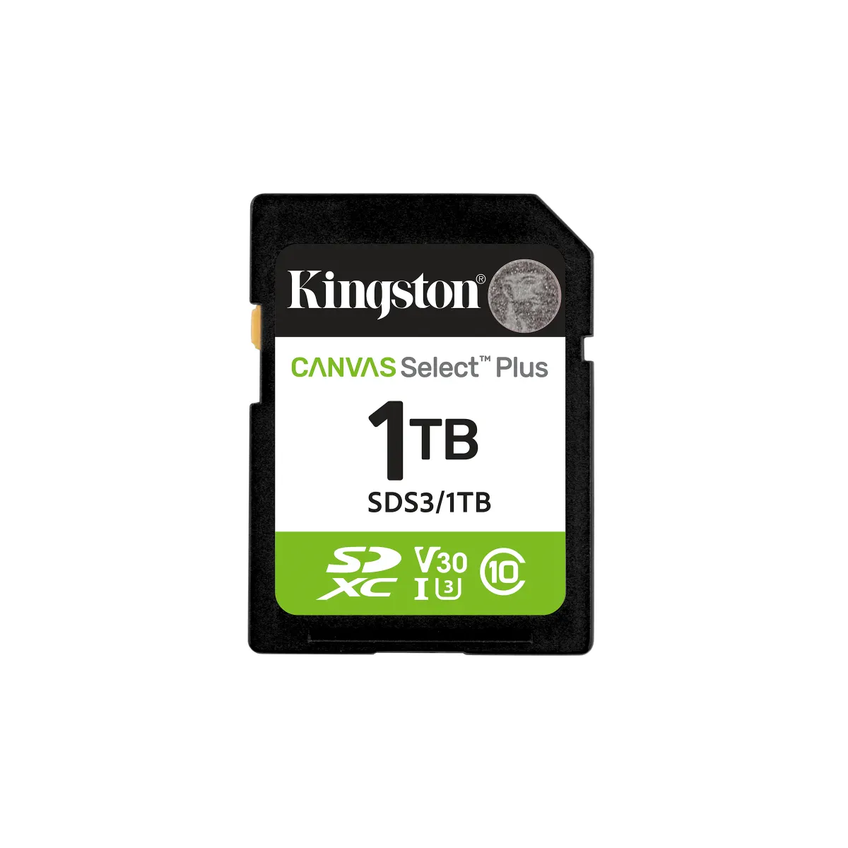 Kingston SDS3/1TB Canvas Select Plus Gen3 150 MB/s UHS-I U3 V30 SDXC #1