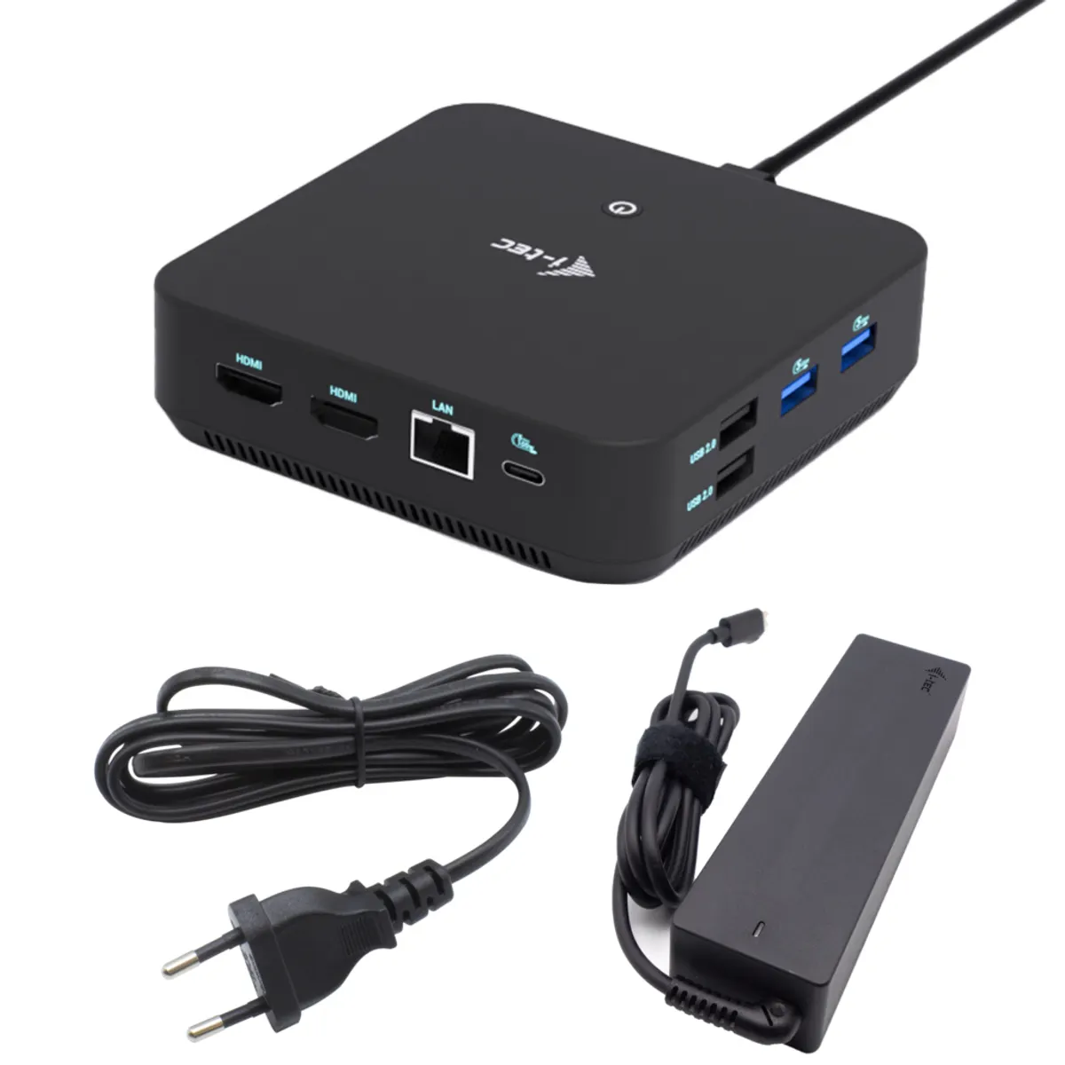 I-tec C31TRIVIDPRO100W Usb-C 1xDP 2x HDMI dokkoló 100 W PD #1