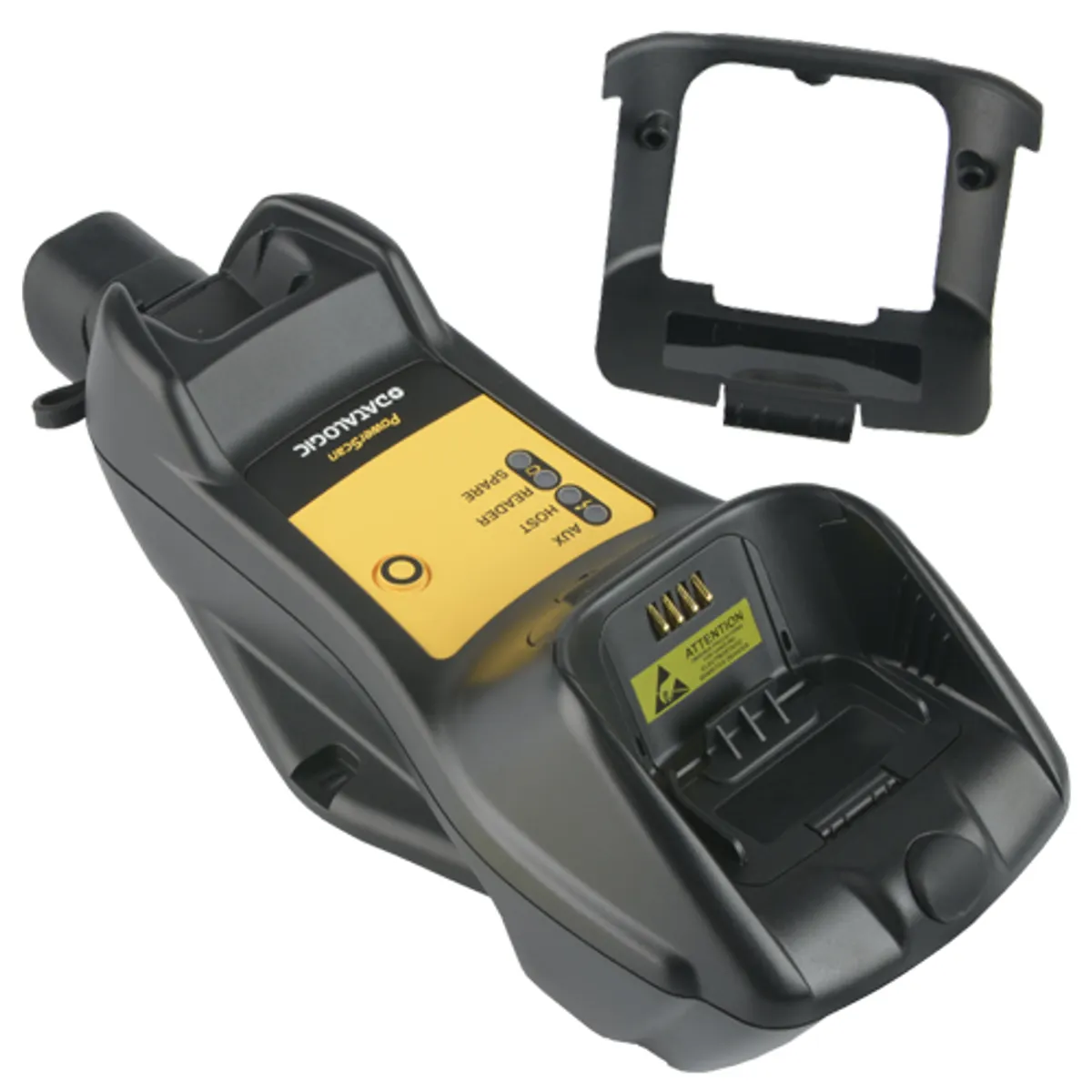 Datalogic CHR-P090 C-9000 töltő kompatibilitás: PowerScan PD9500; szín: fekete-sárga; darab: 1 db #1