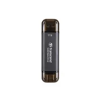 Transcend TS1TESD310C ESD310C 1TB USB 3.2 Gen 2x2 Type-C Type-A 1050-950 MBps Fekete