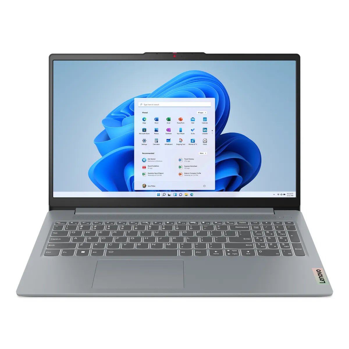 Lenovo 82XQ00KYHV IdeaPad Slim 3 15AMN8 8GB LPDDR5 512GB SSD 15.6" FHD Ryzen 3 7320U Radeon 610M Windows 11 Home S Arctic Grey #1