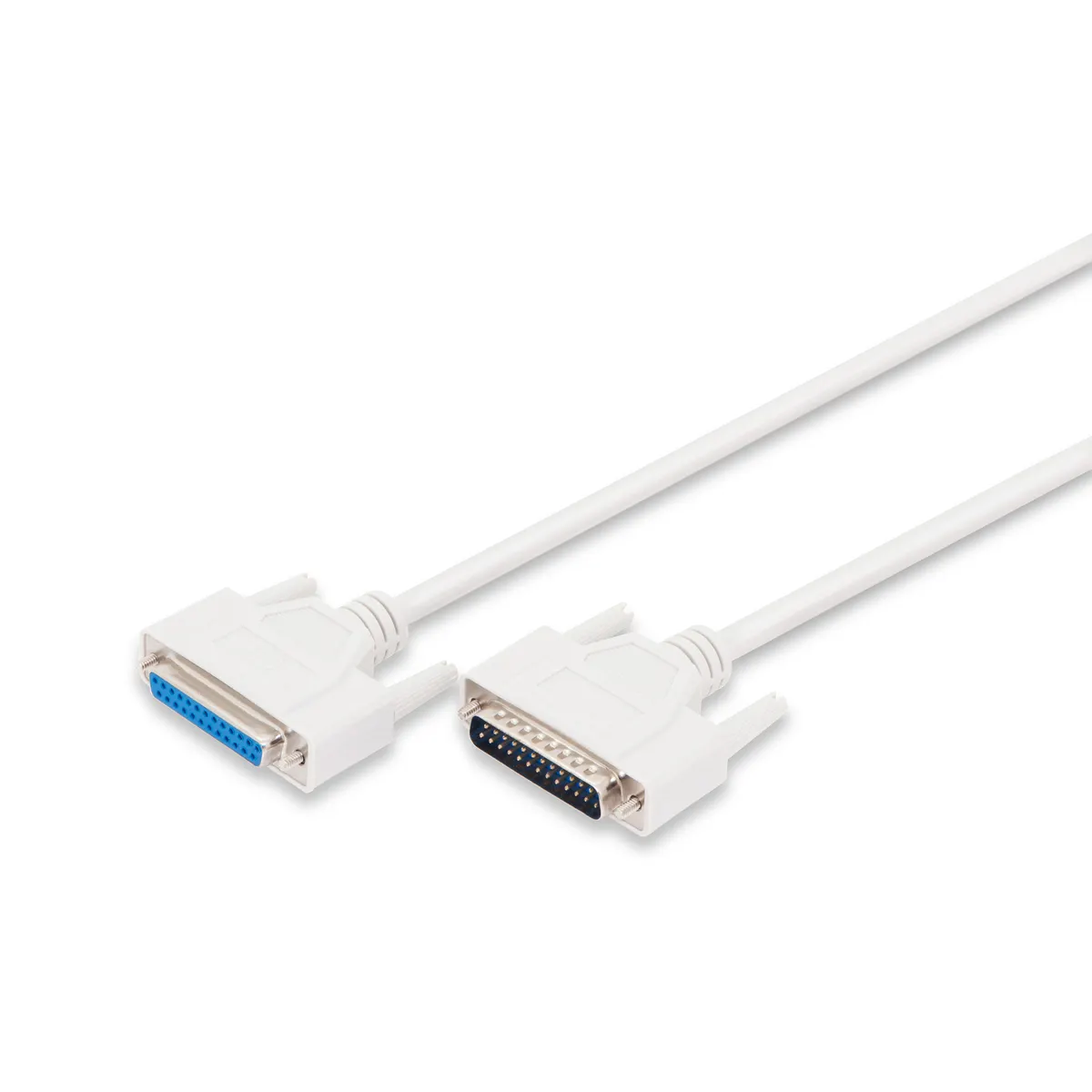 Assmann AK-610201-020-E D-Sub 25-pin hosszabbító kábel 2 m bézs #1