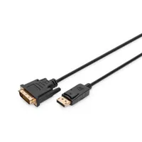 Assmann AK-340306-030-S DisplayPort-DVI-D kábel 3 m duál link