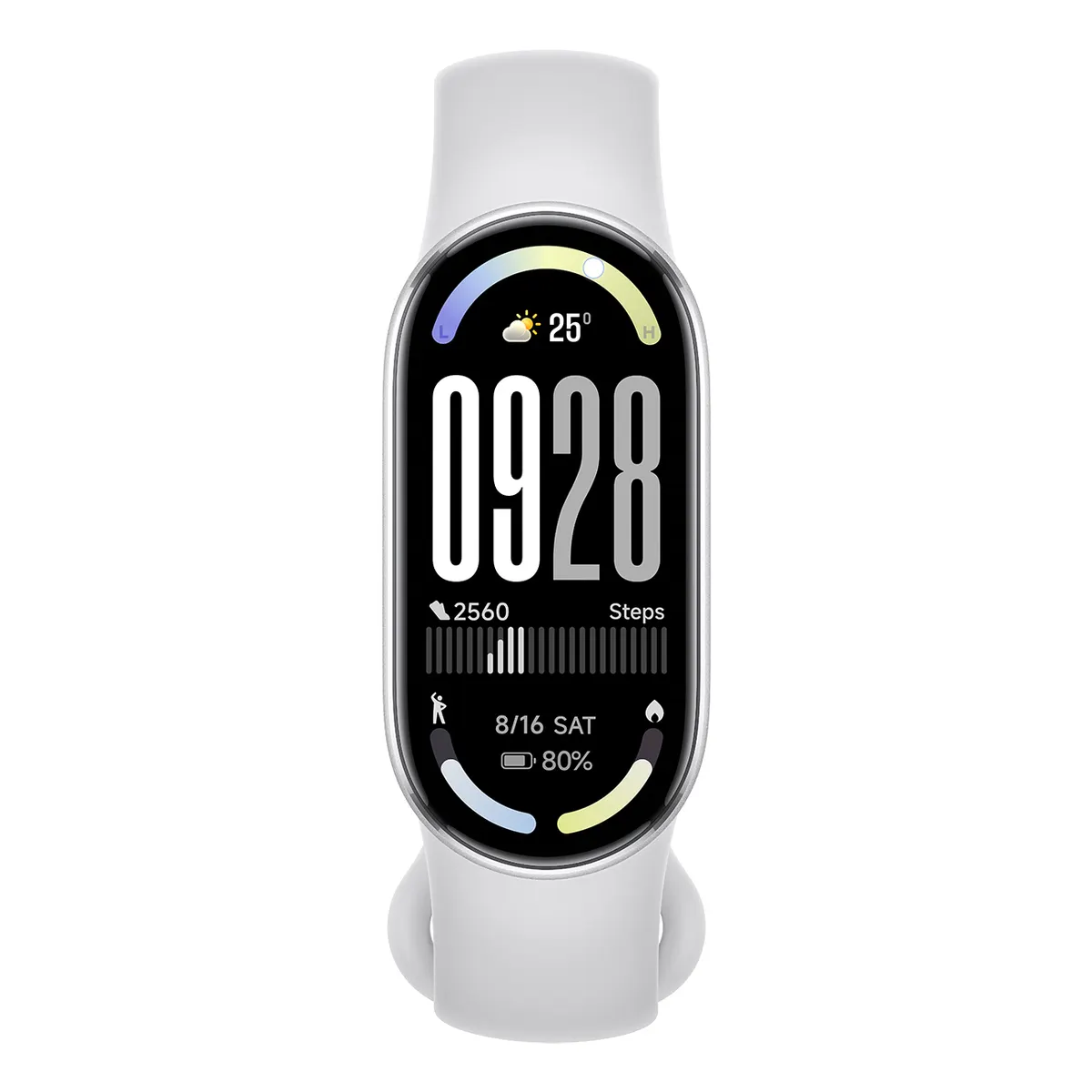 Xiaomi BHR07PSGL Smart Band 10 1.72" AMOLED kijelző 21 napos ezüst #1