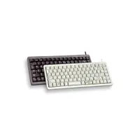 Cherry G84-4100LCMUS-0 kompakt billentyűzet 86 gombos US layout USB PS2, 1,75 m, szürke