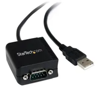 Startech.com ICUSB2321FIS USB-RS232 kábel 1-port DB-9 USB-A 2,5 m fekete