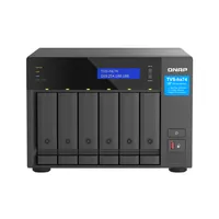 QNAP TVS-H674-I3-16G TVS-H674 i3-12100 16GB DDR4 6-bay 2x2.5GbE 2x M.2 PCIe Gen4 x4 HDMI 1.4b QuTS hero