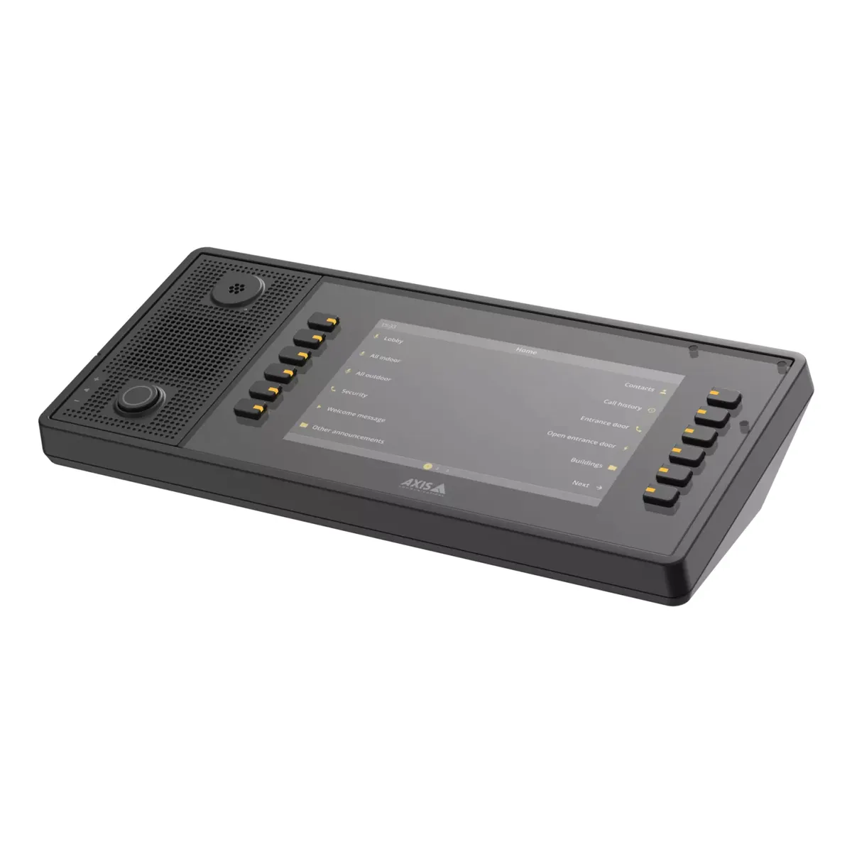 Axis 02709-001 C6110 hálózati értesítő konzol 7" 1024x600 microSD 1 TB fekete #1