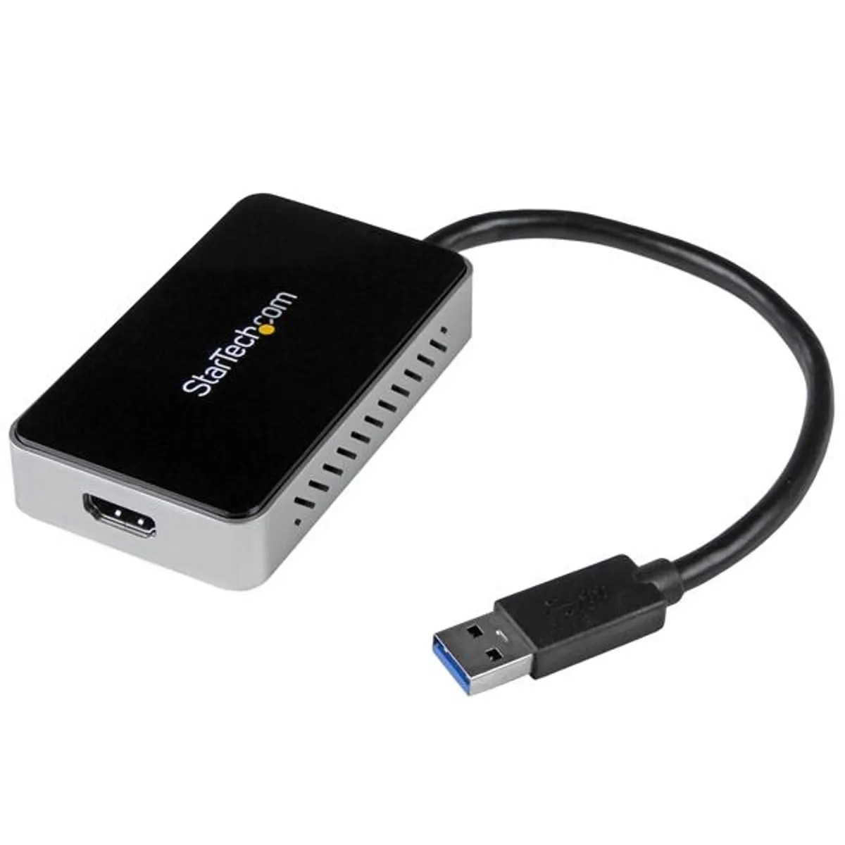 Startech.com USB32HDEH USB 3.2 Gen1 USB hub USB A dugó fekete #1