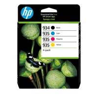 HP Inc. 6ZC72AE 934 fekete 935 CMY tintapatron 4 darabos csomag