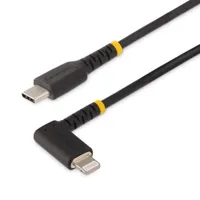 Startech.com RUSB2CLTMM1MR USB-C to Lightning kábel hajlított 1m