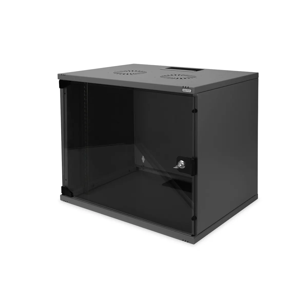 Assmann DN-19 09-U-S-SW 9U falra szerelhető rack IP20 60 kg fekete #1