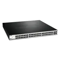 D-Link DGS-1210-52MP/E 52-portos poe gigabit intelligens switch 370W 4x kombinált port