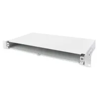 Assmann DN-96200-QL FO összekötő doboz bővítő gyors zár üres M20-M25 csavarokkal szürke, acél 428x240x44 mm
