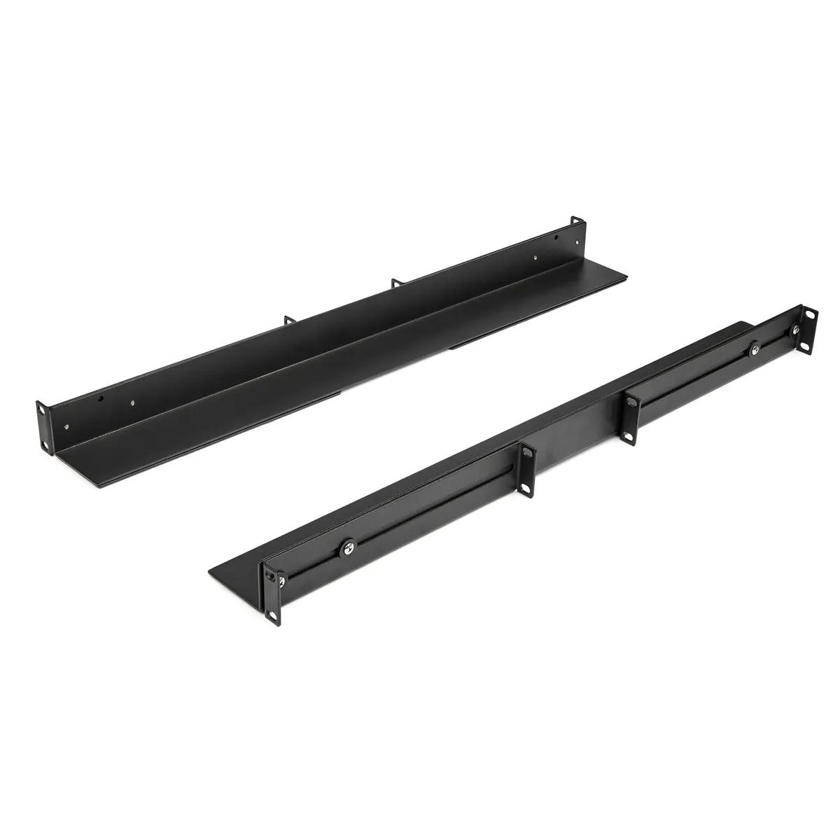 Startech.com UNIRAILS1UB 1U rack sín állítható mélység 4 poszt fekete #1