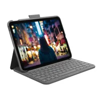 Logitech 920-011429 Slim Folio iPad 10. gen szürke Bluetooth