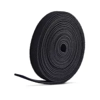 Startech.com HKLP7505B Kábelkötegelő univerzális Fekete 12,7 mm 22,8 m