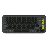 Logitech 920-013071 POP Icon Keys billentyűzet Bluetooth mini formátum QWERTY grafitszürke-zöld