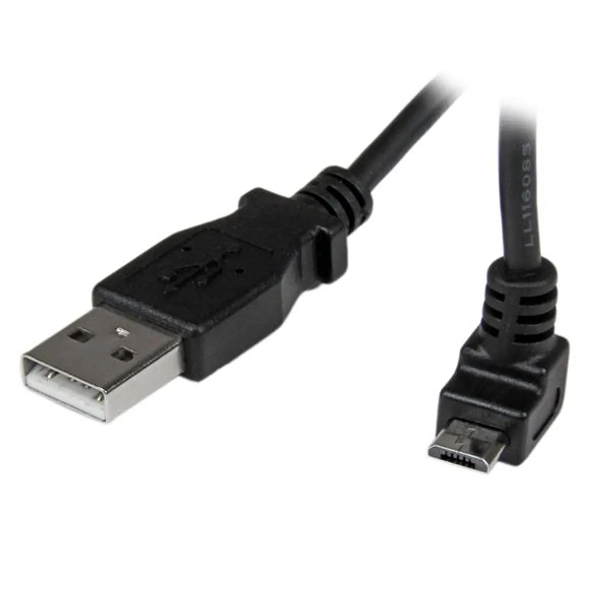 Startech.com USBAUB2MU USB A - Micro-B kábel 2 m USB 2.0 nikkel bevonatú érintkezők fekete #1