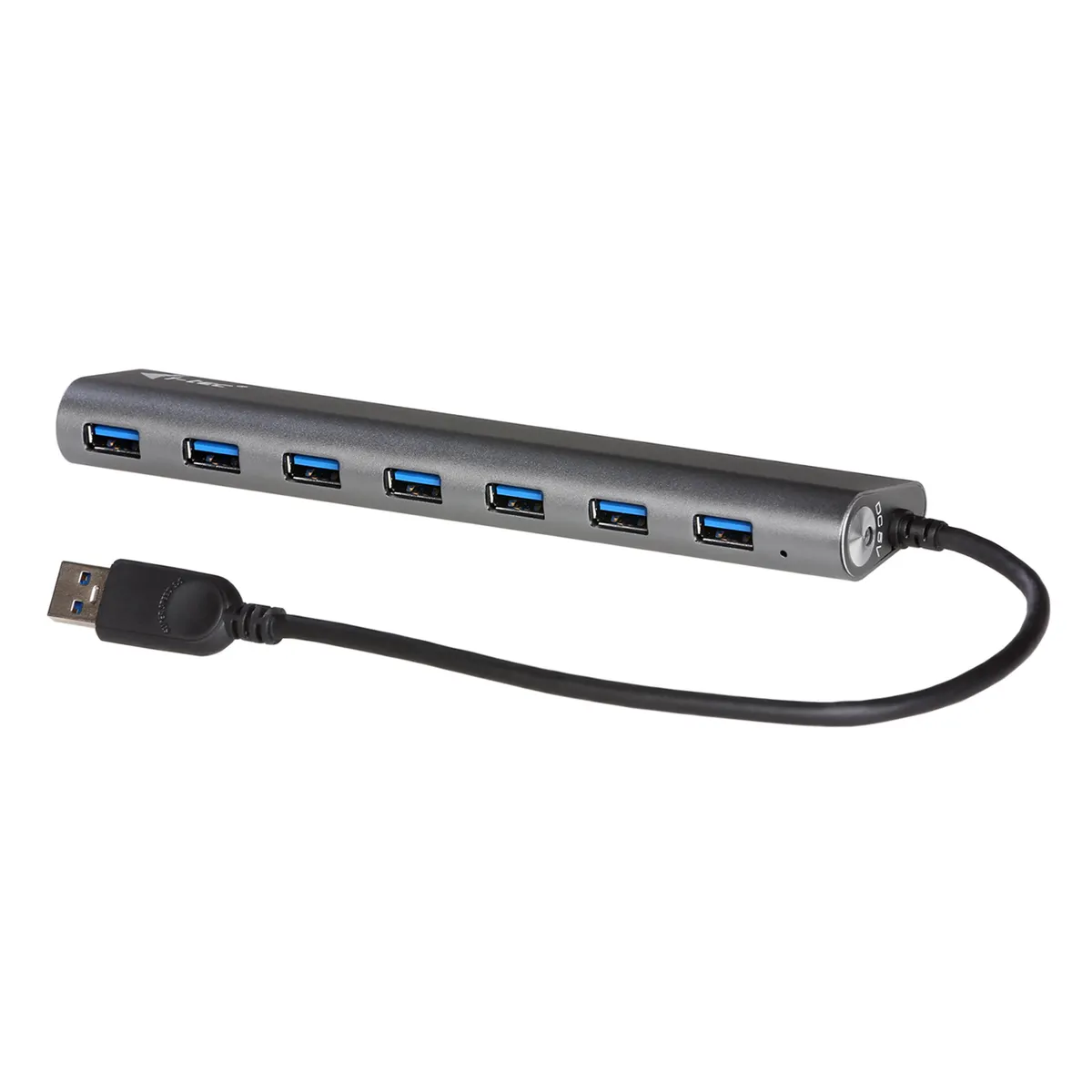 i-tec U3HUB778 Metal USB 3.2 Gen1 hub 7-port váltóáramú táp #1