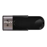 PNY FD64GATT4-EF Attaché 4 USB 2.0 64GB fekete olvasási 25 MB írási 8 MB