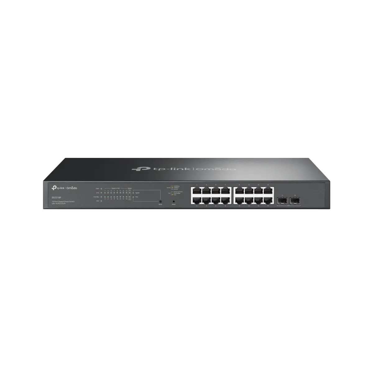 TP-Link SG2218P JetStream 16 portos gigabit PoE 2 SFP port #1