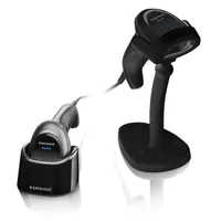 Datalogic GD4590-BK-B-HD Gryphon GD4590 1D és 2D lézer Vezetékes USB RS-232 IP52 ütésálló Li-ion 5 V