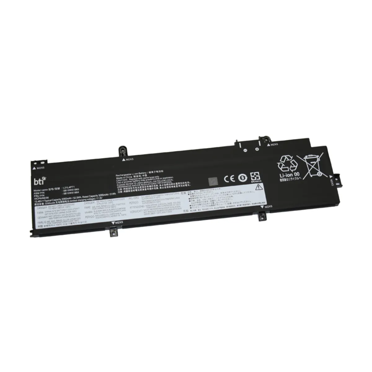 Origin Storage L21L4P71-BTI laptop akkumulátor Li-ion 52Wh 15,44V Lenovo T14 Gen3 AMD #1