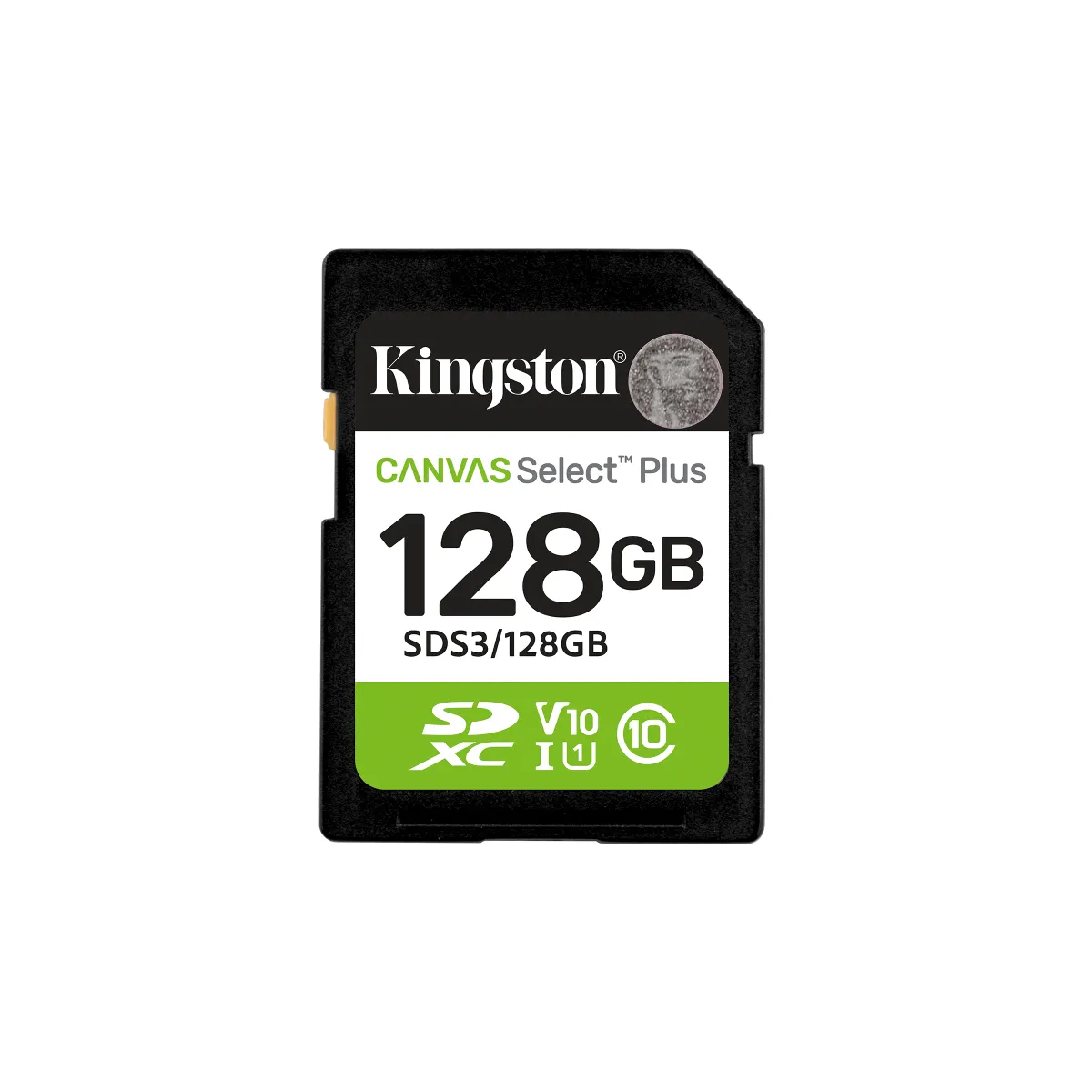 Kingston SDS3/128GB Canvas Select Plus Gen3 C10 UHS-I U1 V10 SDXC #1