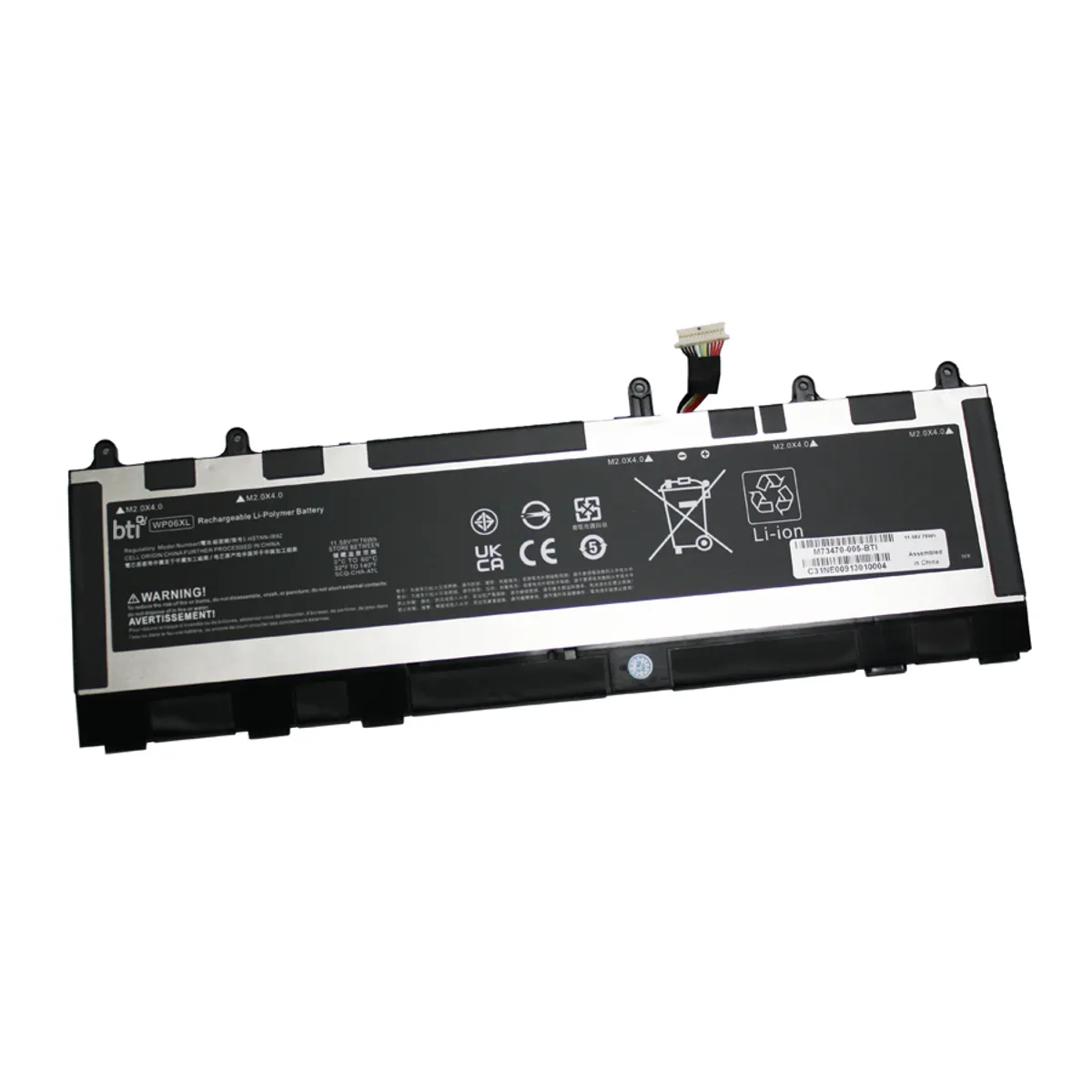 Origin Storage M73470-005-BTI BTI akkumulátor 76Wh 6304mAh 11.58V Li-ion Fekete #1