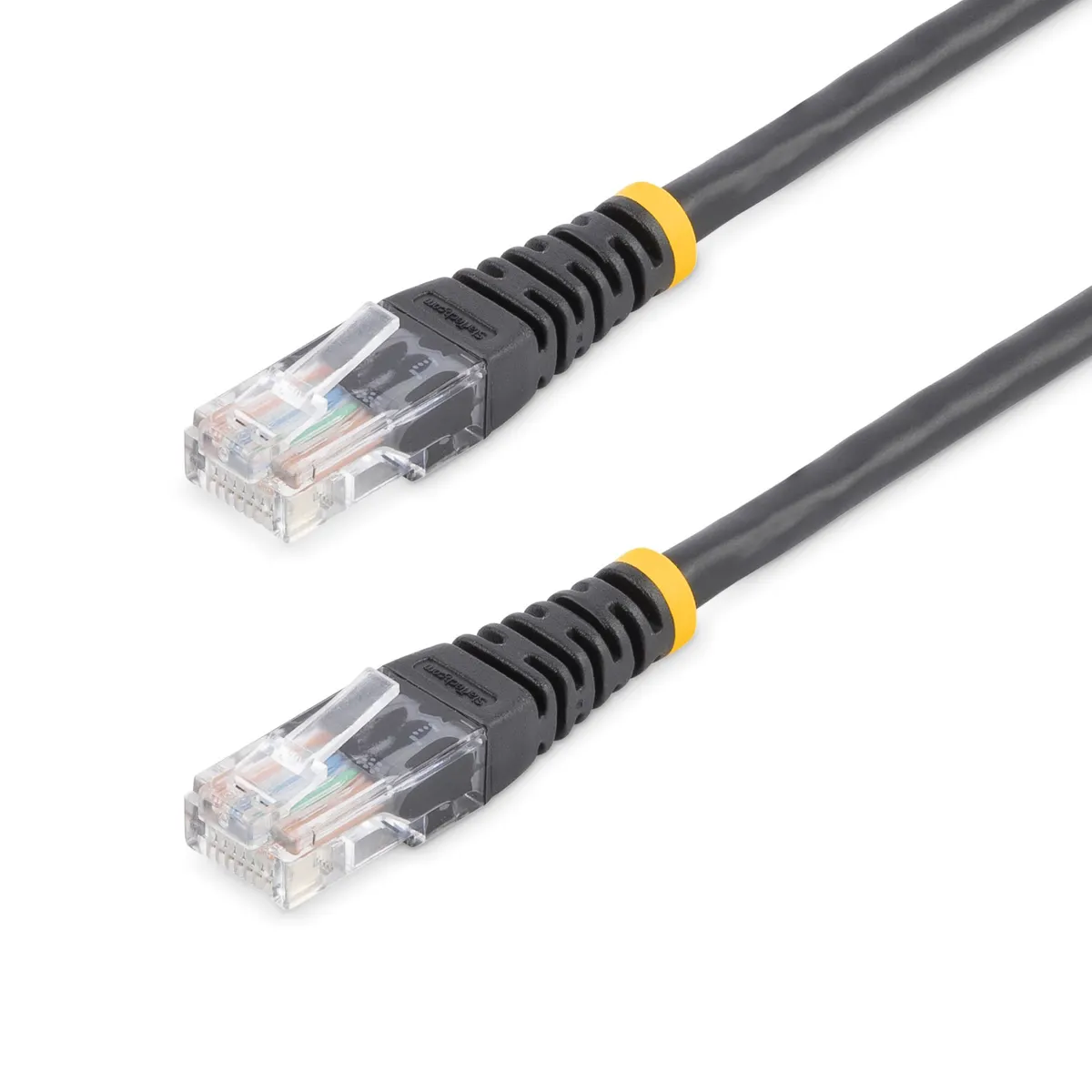 Startech.com M45PAT15MBK Patch kábel 15 m Cat5e UTP RJ-45 RJ-45 arany érintkezők #1