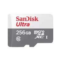 Sandisk SDSQUNR-256G-GN3MN Ultra microSDXC UHS-I 256GB Class 10 100MBps