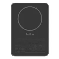 Belkin BPD010HQBK BoostCharge Slim Magnetis Powerbank 5000 mAh 7,5 W 1x USB-C vezeték nélküli töltés Fekete