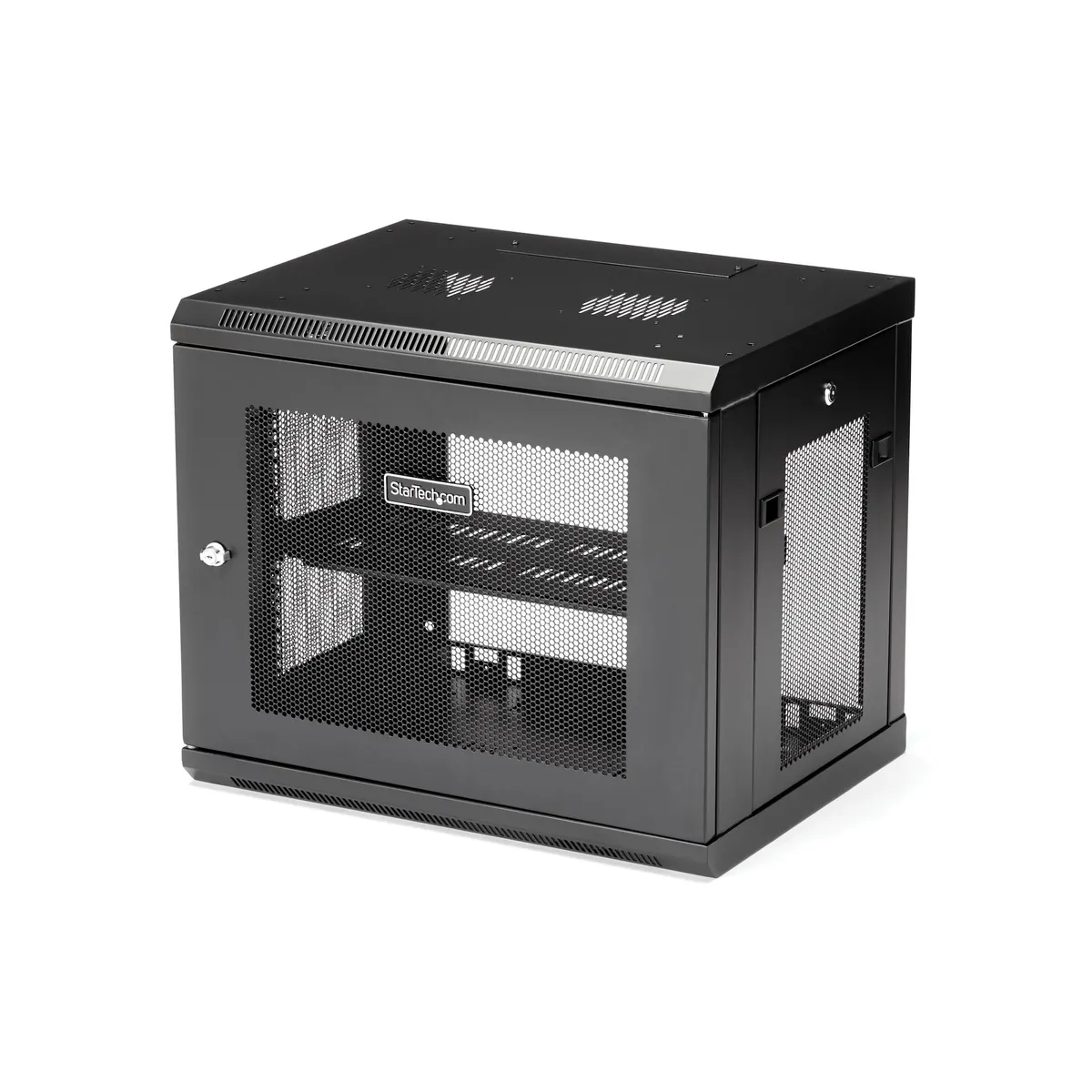 Startech.com RK9WALM falra szerelhető 9U rack teherbírás 90 kg fekete #1