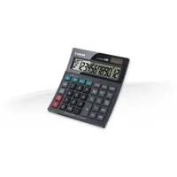 Canon 4898B001 AS-220RTS 12 számjegyes kijelző, dönthető panel, adószámítás, Cost-Sell-Margin, Check and Correct, napelemes és gombelem, fekete