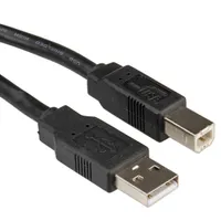 Roline 11.02.8845 USB A-B kábel 4,5 m USB 2.0 fekete #1