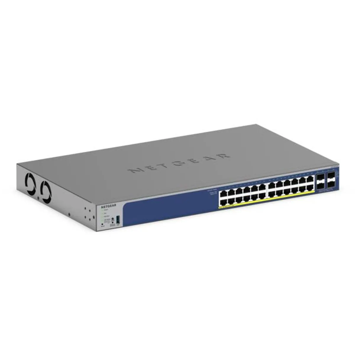 Netgear GS728TX-300EUS GS728TX 24x 1G RJ-45 portok, 4x 10G SFP, L2-L3, MAC 16000, IEEE 802.1Q;802.3 #1