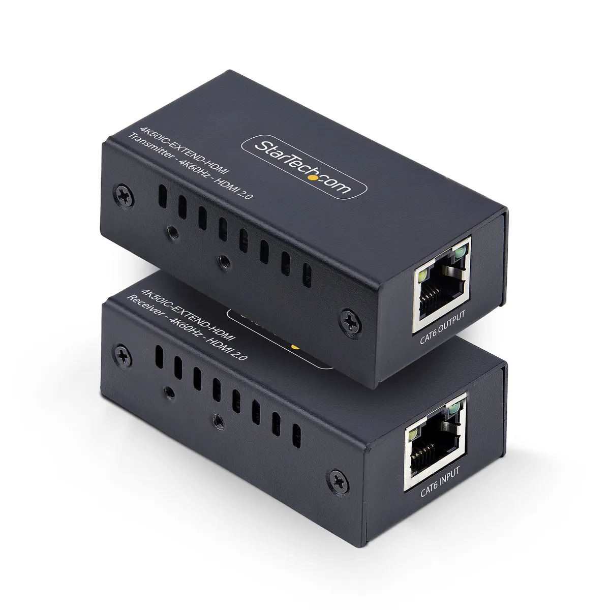 Startech.com 4K50IC-EXTEND-HDMI AV adó-vevő hdmi extender 4K60Hz 60 m Cat5e Cat6 USB-C 100-240V #1