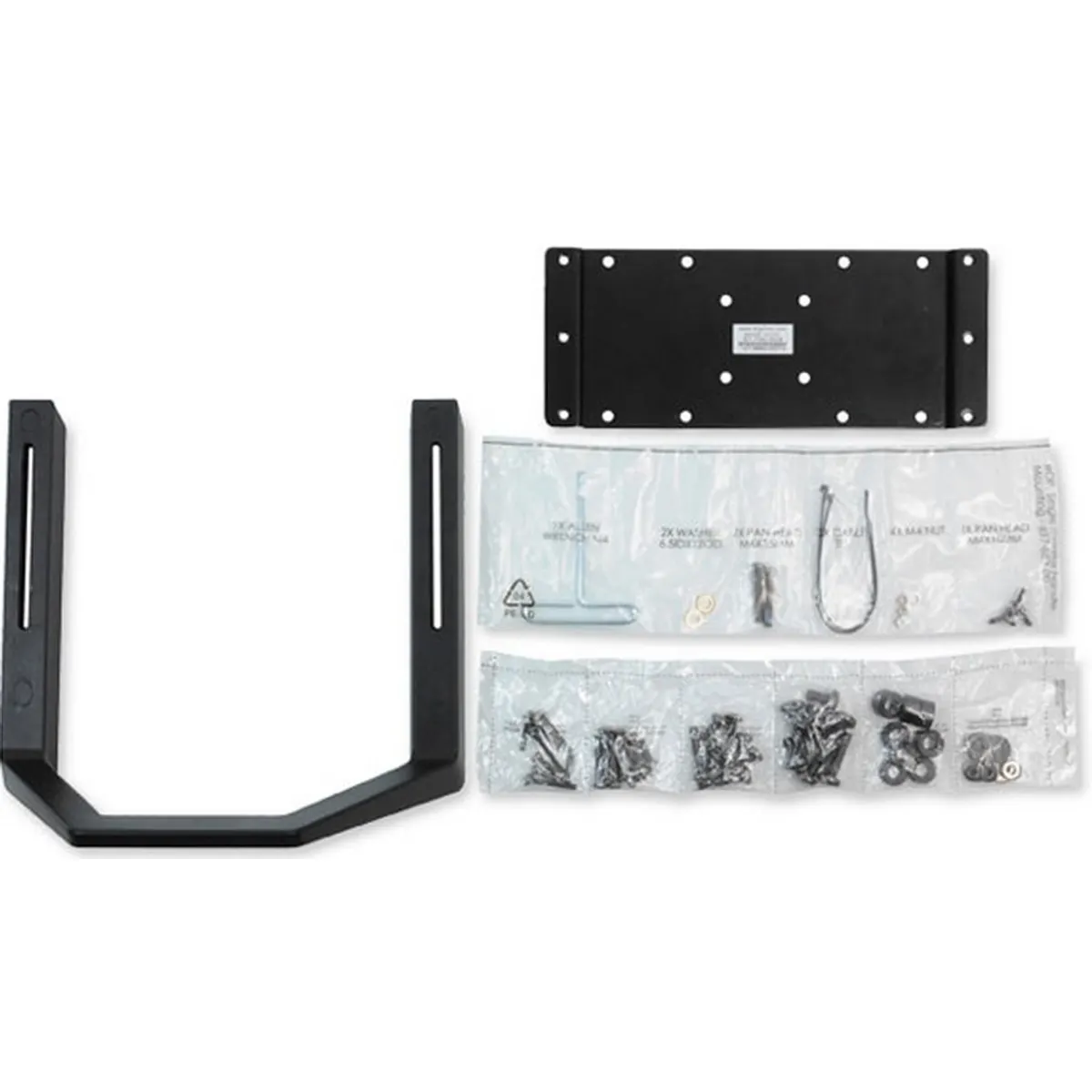 Ergotron 97-760-009 monitor fogó készlet fekete 17-32" #1