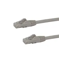 Startech.com N6PATC750CMGR 7,5 m Cat6 kábel UTP snagless 24 AWG arany érintkezők RJ-45 1 Gbps szürke