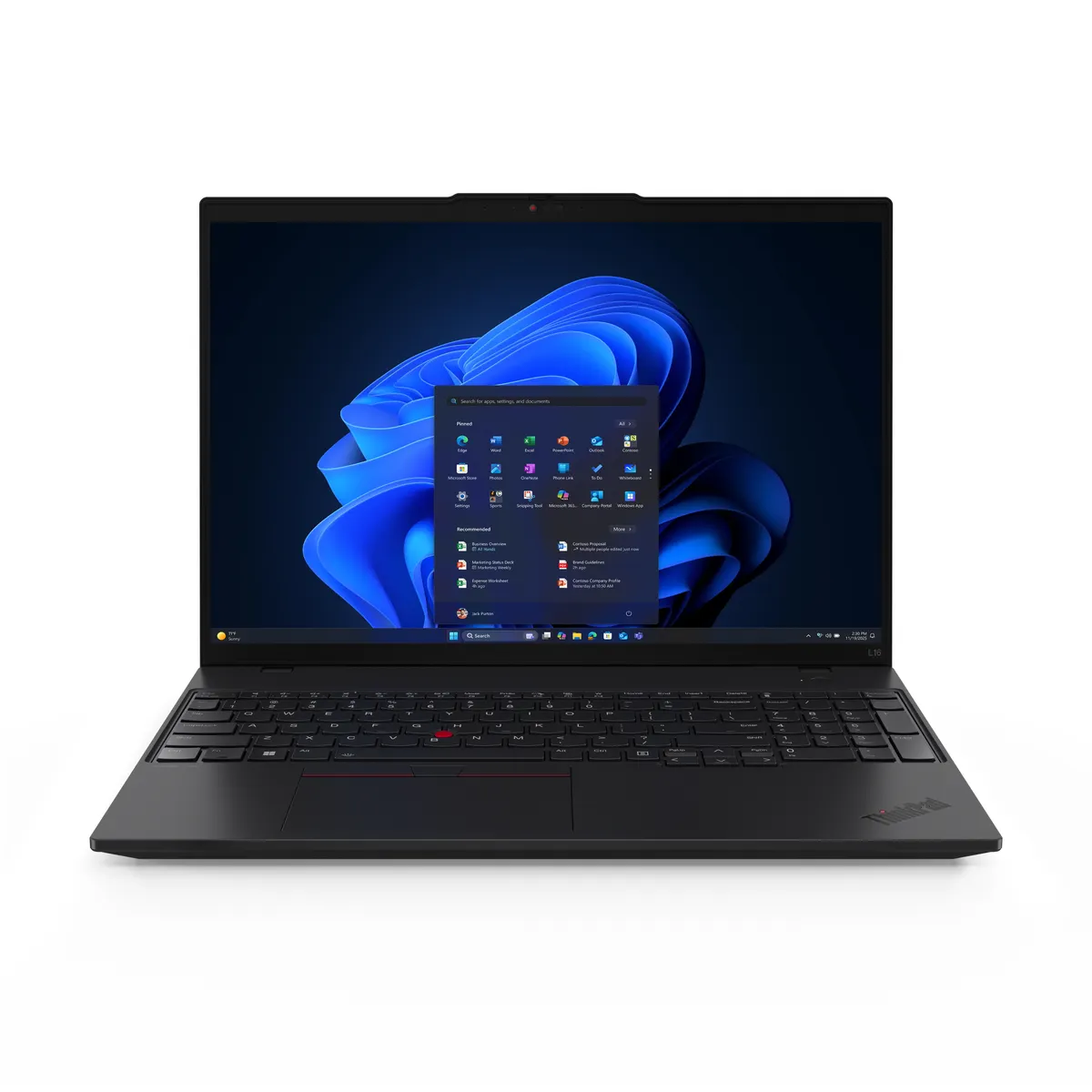 Lenovo 21SA001JHV ThinkPad L16 Gen 2 16" Intel Core Ultra 7 255U 32GB DDR5 1TB SSD Windows 11 Pro fekete #1