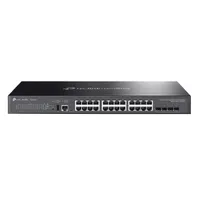 TP-Link SG5428X Omada kapcsoló 24x gigabit RJ45, 4x 10G SFP, USB 2.0, konzol RJ-45, rackmount, 128 Gbps, 16000 MAC