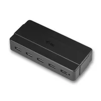 i-tec U3HUB742 USB 3.0 7 portos töltő hub 0,9 m kábel fekete