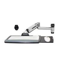 Ergotron 45-354-026 LX Sit-Stand billentyűzet-kar falra szerelhető 2,2 kg 50,8 cm rozsdamentes acél