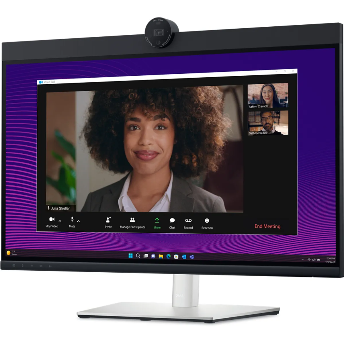 Dell 210-BFMZ P2724DEB 27" IPS 2560x1440, 4MP kamera, 2x10W hangszóró, USB 3.2 Gen1 6 port, PD 90W, VESA 100x100, magasság 150 mm, 60 Hz, 8 ms #1