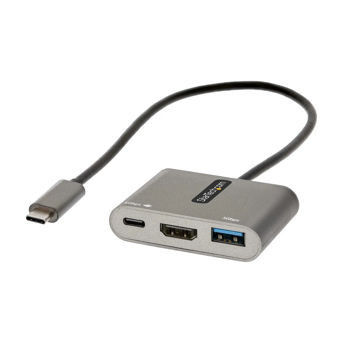 Startech.com CDP2HDUACP2 USB-C Multiport Adapter HDMI 4K 100W PD szürke #1
