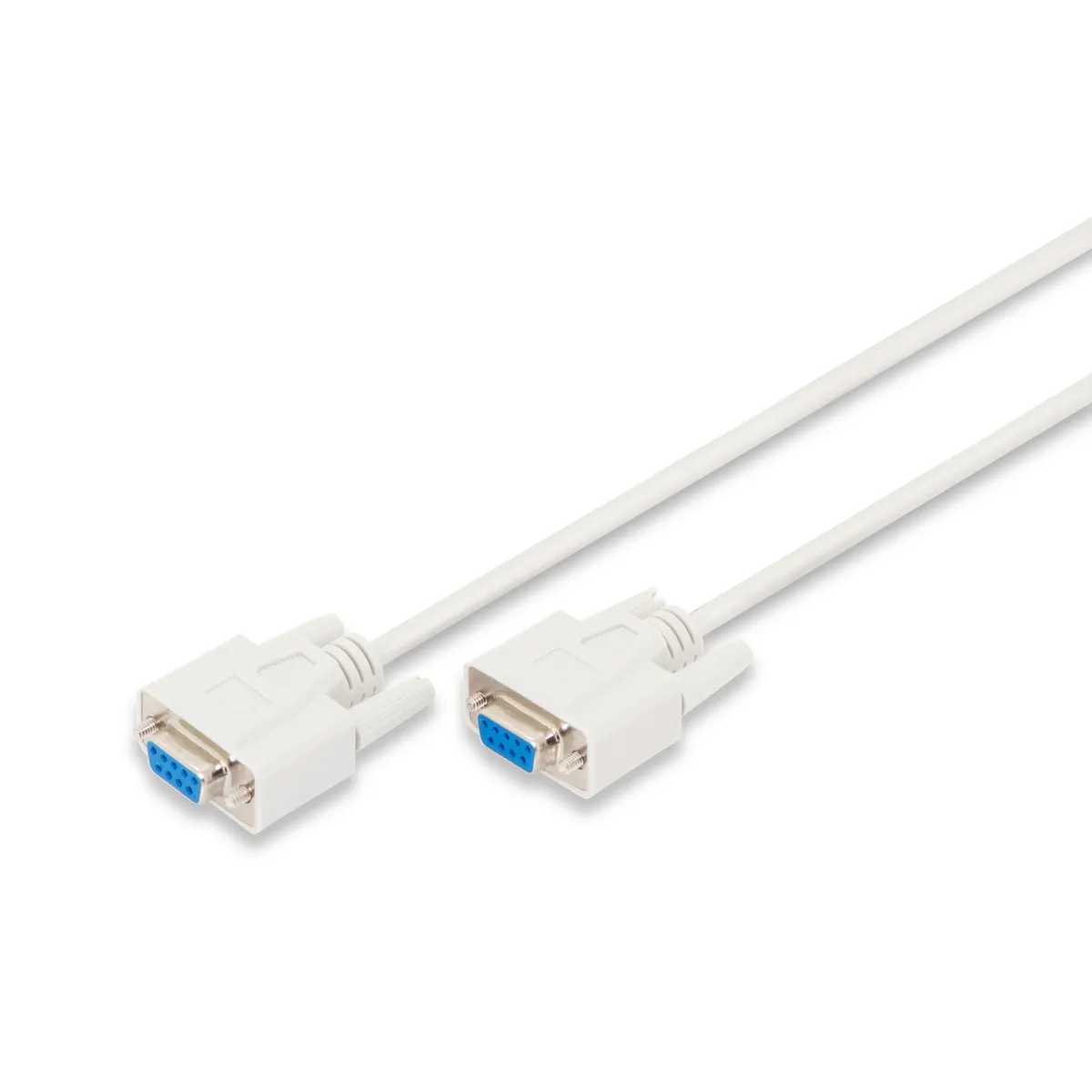 Assmann AK-610106-020-E D-Sub 9-pin soros kábel 2 m bézs #1