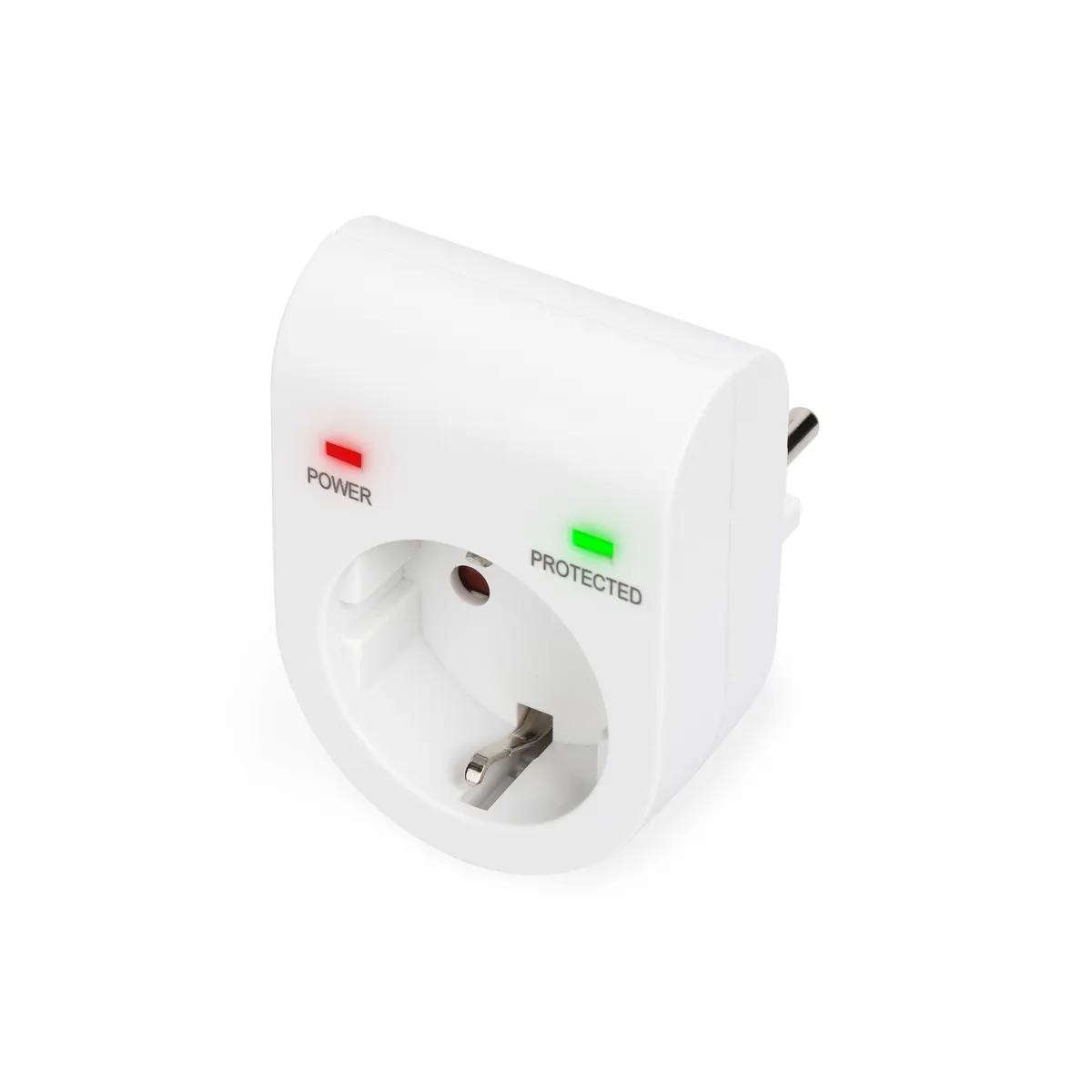 Assmann DN-95400 túlfeszültségvédő adapter 1x cee 7-7 led fehér #1