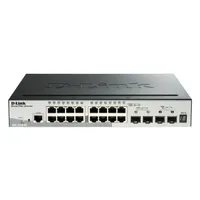 D-Link DGS-1510-52XMP/E 52-portos PoE intelligens kapcsoló 4x 10G SFP stackolható 6 egységig